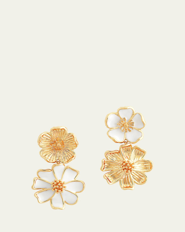 Wildflowers Mixed Drop Earrings